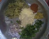 A picture of step 2 of Lauki ke kofte.