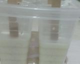 Foto langkah ke 5 dari resep Es krim kiwi milky.