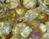 A picture of step 7 of Chicken Tikka Masala Karahi with Coal Dum.