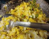 A picture of step 2 of Pav bhaji.