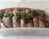 A picture of step 1 of Roast lamb with special gravy.