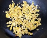 A picture of step 1 of Egg Kothu Parotta.