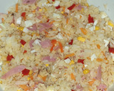 Foto del paso 10 de la receta: Pollo a la mostaza con guarnición de arroz blanco en Thermomix