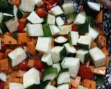 Vegán olaszos zöldségragu recept fázis 2 fotója
