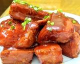 Hình bước làm 5 của món Cá ngừ áp chảo sốt chua ngọt