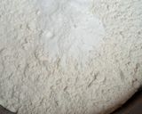 A picture of step 1 of Chapati and cabbage sauce.