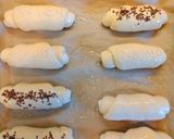 Szénhidrátcsökkentett kifli recept fázis 5 fotója
