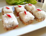 Foto langkah ke 9 dari resep Ketan Lapis Tempe.