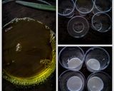 عکس مرحله 2 از دستور ژله بستنی میوه ای بدون قالب (دسر نپختنی)