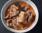 Foto langkah ke 4 dari resep Mangut Usus Ayam & Tahu Enak Bumbu Medok.