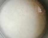 A picture of step 1 of Jaggery rice.