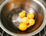 Hình bước làm 1 của món Bánh bao kim sa