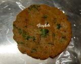 A picture of step 3 of Rajgira Masala Puri.