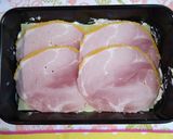 A picture of step 2 of Ham & Leek Lasagne.