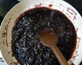 A picture of step 2 of Corn Halwa.