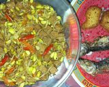 Foto langkah ke 6 dari resep Tauge tempe kedelai pedas manis.