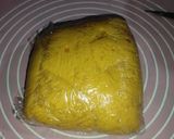 Gambar langkah 5 resipi Cheezy Pumpkin Bun.