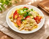 鮮味鮪魚炒蛋燉菜(簡單料理)的食譜步驟7照片