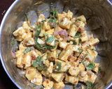 A picture of step 3 of Tandoori Paneer Open Sandwich.