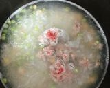 Hình bước làm 2 của món Cháo Thịt Bò Đậu Bo Hạt Sen