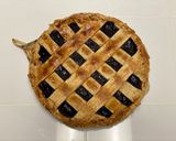 A picture of step 6 of Mixed Berry Pie.