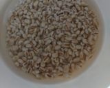 A picture of step 1 of Talbina.