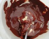 A picture of step 2 of Walnut Brawnies without egg.