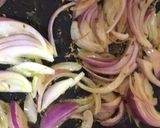 A picture of step 2 of Besan Bhindi.