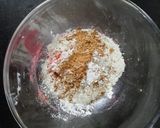 A picture of step 3 of Red velvet chocochip cookies.