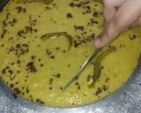 A picture of step 11 of Besan dhokla.