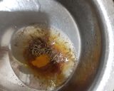 A picture of step 1 of Khatay aloo.