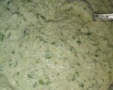 A picture of step 4 of Rice and Green Gram Split Dal Handva.