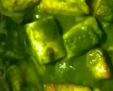 A picture of step 8 of Palak Paneer.