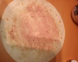 Foto del paso 3 de la receta Revuelto de bacalao con jamón serrano y tortas maíz rellenas