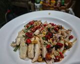 รูปขั้นตอนการทำที่ 5 ของ ไก่ต้มซอสน้ำมันงา