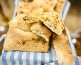 عکس مرحله 15 از دستور نان چاباتا بدون گلوتن با خمیر ترش 🍞