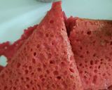 A picture of step 13 of Beetroot Neer Dosa.