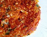 Foto del paso 5 de la receta: Tortilla de hojas de apio y zanahoria