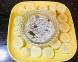 A picture of step 1 of Coconut Banana Ice Cream Smoothie.