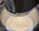 A picture of step 1 of Einkorn maple roll cake.