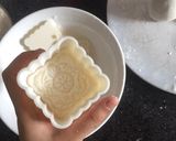 Hình bước làm 5 của món Bánh mochi (tạo hình =khuân bánh trung thu)