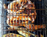 Foto del paso 5 de la receta: Pollo abierto y berenjenas a las brasas con chimichurri