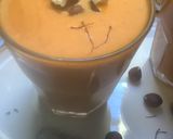 Une image de l'étape 8 de Verrines 🍹potimarron 🌶️🥕noisettes 🌰safran.