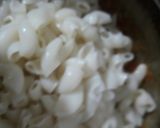 A picture of step 1 of Mexican Macroni pasta.