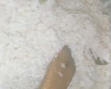 A picture of step 4 of Bar b q rice.