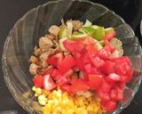 A picture of step 6 of Summer Special Juicy Jowar & Tofu Colorful Salad Bowl.