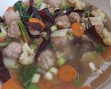 Foto langkah ke 4 dari resep Bakso Sayur Kuah.