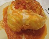 A picture of step 6 of Meatball Stuffed Whole Cabbage.