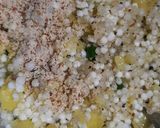 A picture of step 3 of Sabudane khichdi.