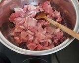 Tejfölös bableves recept fázis 2 fotója